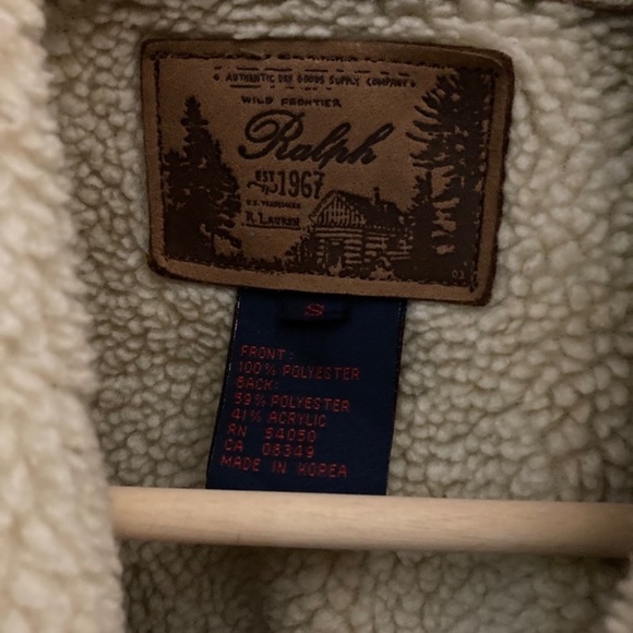 2 for 15 Ralph Lauren Sherpa jacket - Picture 3 of 3